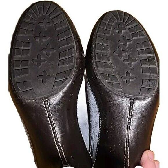 Cole Haan Women’s Blue Suede Clogs Mule Slide Shoes 3” Heel. US Size 7B - Picture 7 of 7